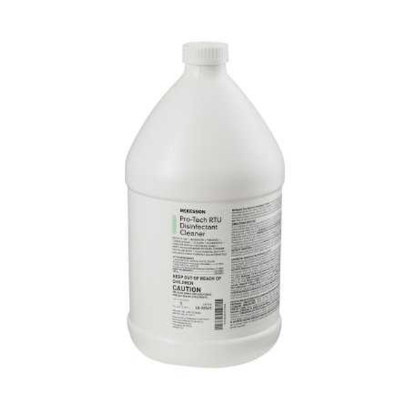 Surface Disinfectant Cleaner McKesson Pro-Tech Alcohol Based Liquid 1 gal. Container Manual Pour Floral Scent 53-28561 Each/1 53-28561 MCK BRAND 484483_EA