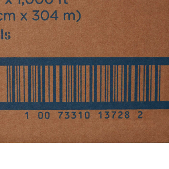 Toilet Tissue Pacific Blue Select™ White 2-Ply Jumbo Size Cored Roll Continuous Sheet 3-1/5 Inch x 1000 Foot 13728 Case of 8 13728 Pacific Blue Select™ 536553_CS