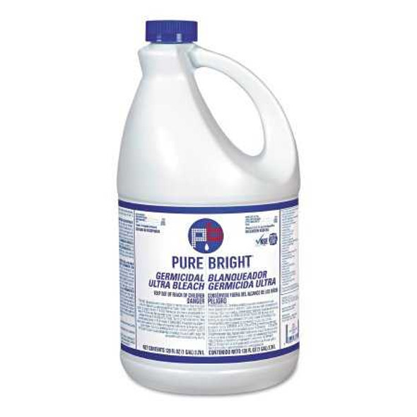 Pure Bright® Bleach Germicidal Manual Pour Liquid 1 gal. Jug Chlorine Scent NonSterile KIKBLEACH6 Case of 6 KIK BLEACH6 Pure Bright® 669495_CS