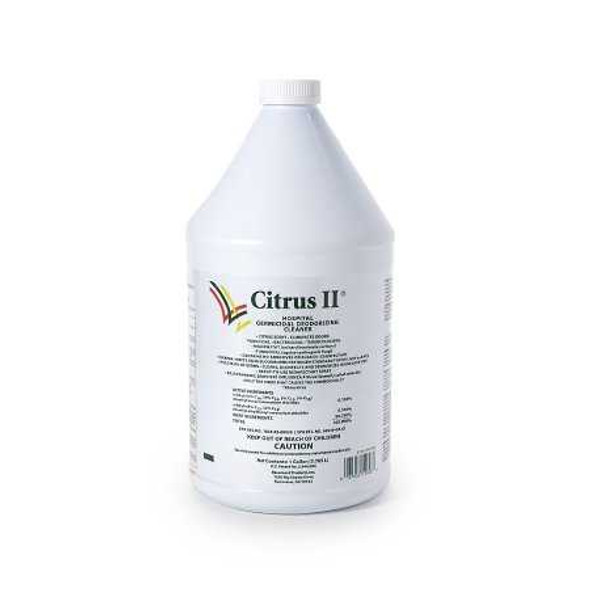 Surface Disinfectant Cleaner Citrus II Liquid 1 gal. Container Manual Pour Original Scent 633712928 Each/1 633712928 THE PALM TREE GROUP 314430_GL