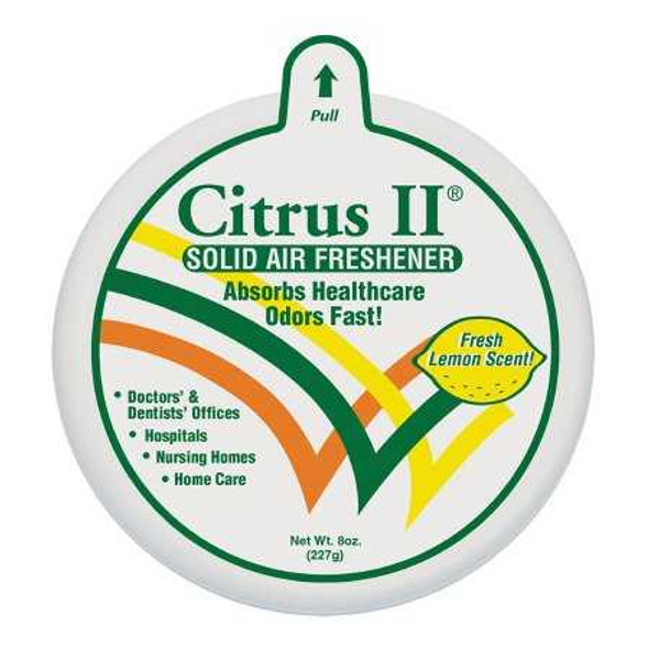 Air Freshener Citrus II Solid 8 oz. Container Automatic Fresh Lemon Scent 636471430 Case/12 THE PALM TREE GROUP 629143_CS