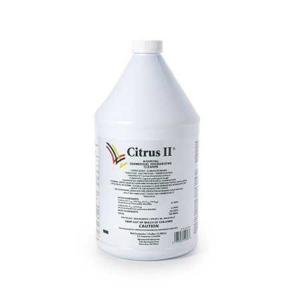 Surface Disinfectant Cleaner Citrus II Liquid 1 gal. Container Manual Pour Original Scent 633712928 Case/4 633712928 THE PALM TREE GROUP 314430_CS