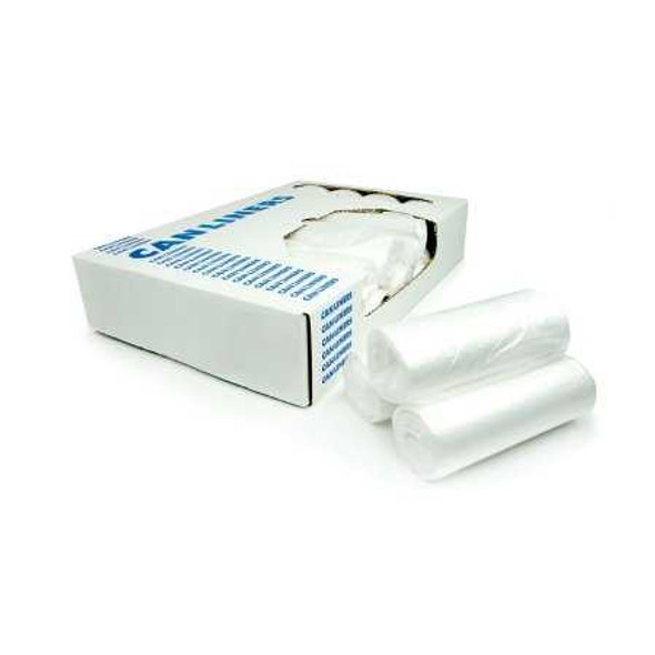 Trash Bag Heritage LLDPE Heavy Duty Clear 33 gal. 0.65 Mil. 33 X 39 Inch Twist Tie Flat Pack H6639HC Case/250 H6639HC SAALFELD REDISTRIBUTION 280983_CS
