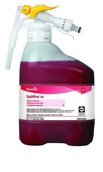 Surface Cleaner Spitfire Liquid Concentrate 5 Liter RTD Cartridge RTD Dispensing Systems Pine Scent DVS95892546 Each/1 DVS95892546 LAGASSE INC 919448_EA