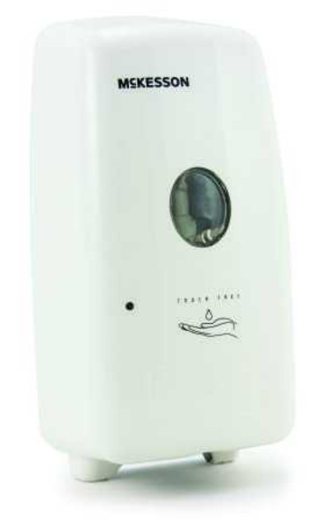 McKesson Skin Care Dispenser White Plastic Motion Activated 1000 mL Wall Mount 53-FOAM-AUTO Each/1 53-FOAM-AUTO MCK BRAND 982833_EA