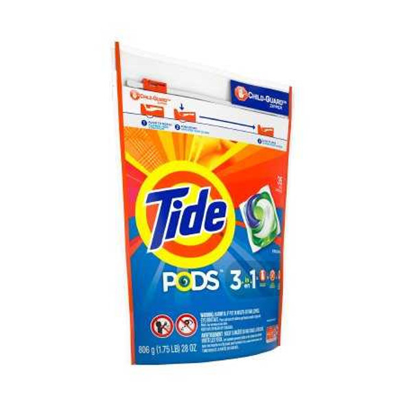 Laundry Detergent Tide 35 per Bag Powder 93127 Case/140 93127 SAALFELD REDISTRIBUTION 890974_CS