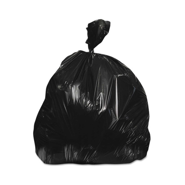 Trash Bag Heritage LLDPE Heavy Duty Black 60 gal. 0.70 Mil. 38 X 58 Inch Twist Tie Flat Pack H7658HK Case/200 H7658HK SAALFELD REDISTRIBUTION 707490_CS