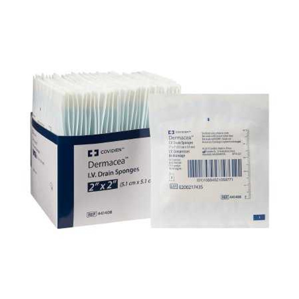 IV Dressing Dermacea 2 X 2 Inch Square 441408 Box/70 KENDALL HEALTHCARE PROD INC. 516680_BX