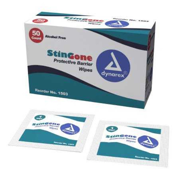 Skin Barrier Wipe StinGone Polyaminopropyl Biguanide 20% Individual Packet NonSterile 1503 Each/1 1503 DYNAREX CORP. 770594_EA