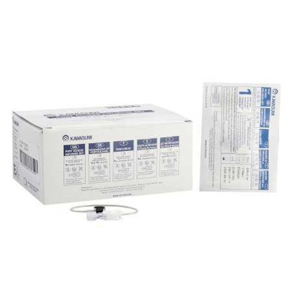 Huber Infusion Set Kawasumi 22 Gauge 0.75 Inch 8 Inch Tubing Without Port PI03020 Each/1 Kawasumi 356900_EA