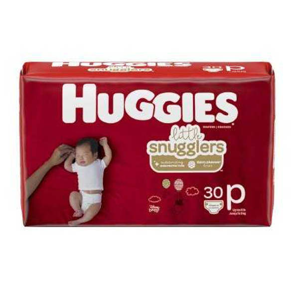 Baby Diaper Huggies Tab Closure Preemie Disposable Heavy Absorbency 67330 Case/180 67330 KIMBERLY CLARK PROFESSIONAL & 321308_CS