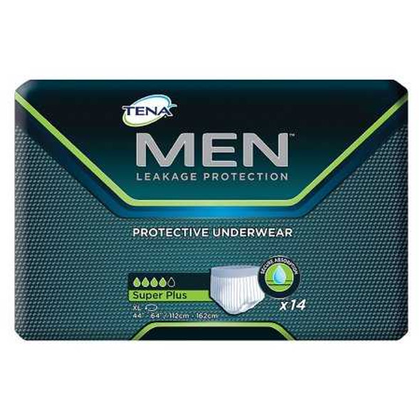 Adult Absorbent Underwear TENA Men Pull On X-Large Disposable Heavy Absorbency 81920 Case/56 81920 SCA PERSONAL CARE 738751_CS