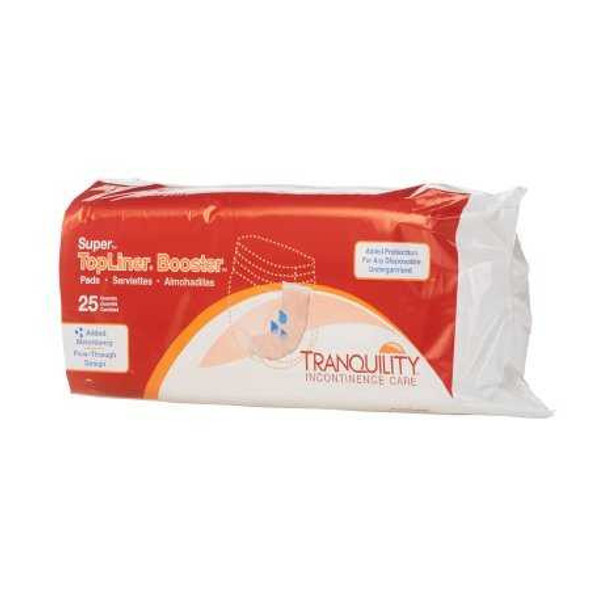 Booster Pad Tranquility® TopLiner™ 4-1/4 x 15 Inch Heavy Absorbency Superabsorbant Core Super 2060 Case of 200 2060 Tranquility® TopLiner™ 875507_CS