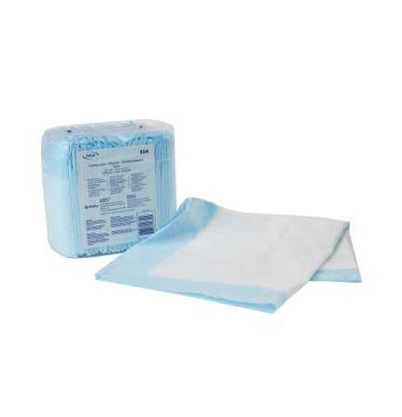 Underpad TENA Extra 23 X 24 Inch Disposable Fluff Heavy Absorbency 354 Case/200 354 SCA PERSONAL CARE 780303_CS