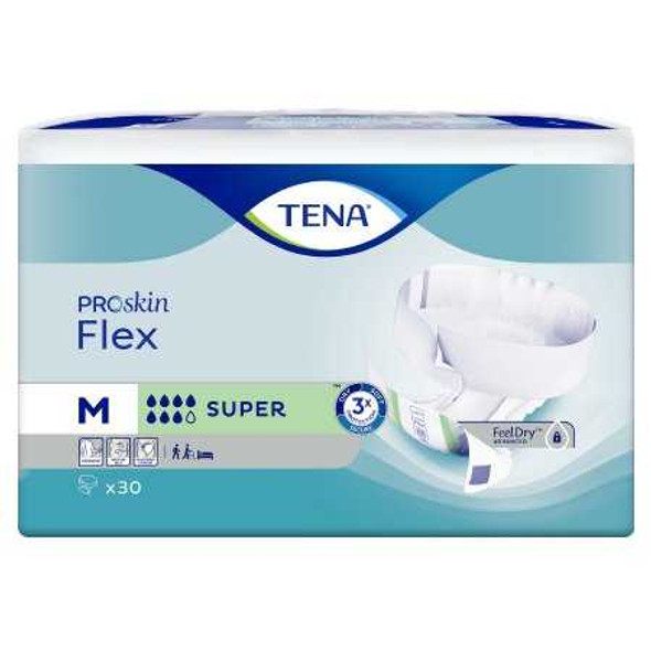 Adult Incontinent Belted Undergarment TENA Flex Super Pull On Size 12 Disposable Heavy Absorbency 67805 Case/3 67805 SCA PERSONAL CARE 718447_CS