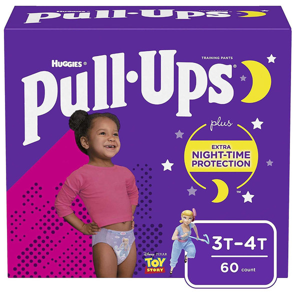 Toddler Training Pants Pull-Ups Night-Time Pull On 3T - 4T Disposable 45491 Pack/60 45491 KIMBERLY CLARK PROFESSIONAL & 1047349_PK