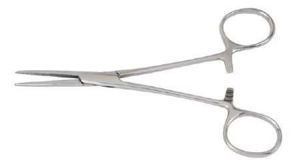 Hemostatic Forceps McKesson Crile 5-1/2 Inch Length Office Grade Stainless Steel NonSterile Ratchet Lock Finger Ring Handle Straight 43-2-447 Pack of 1 43-2-447 McKesson 487543_EA