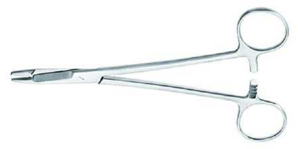 Needle Holder McKesson Argent 5-1/2 Inch Serrated Jaws Ring Handle 43-1-872 Each/1 43-1-872 MCK BRAND 487451_EA