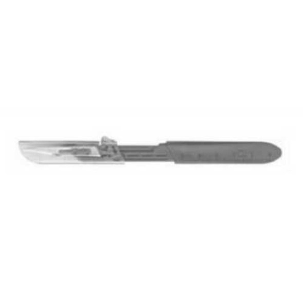 Bard-Parker Safety Scalpel Conventional Size 10 Stainless Steel / Plastic Sterile Disposable 372610 Each/1 372610 ASPEN SURGICAL 419876_EA