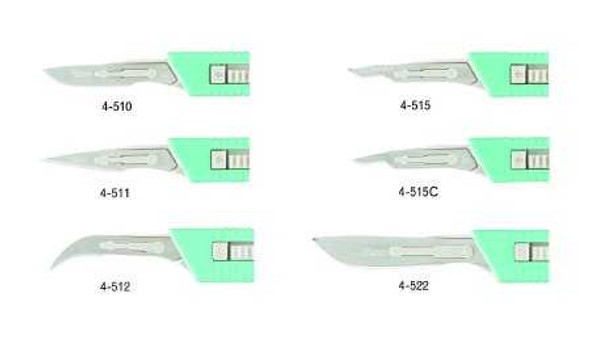 Miltex Scalpel Size 22 Stainless Steel / Plastic Sterile Disposable 4-422 Box/1 4-422 INTEGRA YORK PA (MILTEX) 289733_BX