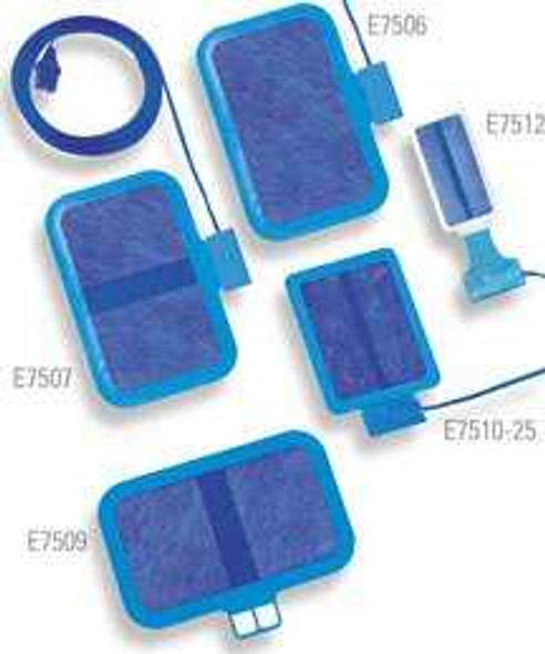 Electrosurgical Return Pad PolyHesive Single Use / Pre-attached Cord / NonSterile E751025 Case/25 E751025 KENDALL HEALTHCARE PROD INC. 231088_CS