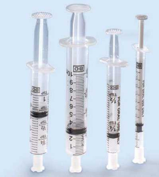 Enteral Syringe UniVia 60 mL Blister Pack UniVia Connector Without Safety 305863 Box/40 305863 BECTON-DICKINSON 852740_BX