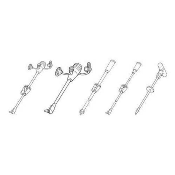 Bolus Extension Feeding Tube Set MIC-Key 12 Inch With Cath Tip SECUR-LOK Right-Angle Connector and Clamp 0124-12 Each/1 0124-12 HALYARD SALES LLC 315259_EA