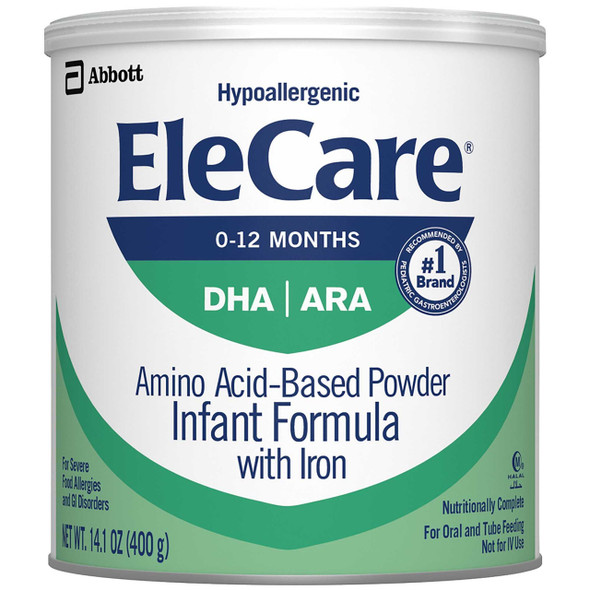 Infant Formula Elecare 14.1 oz. Can Powder 55251 Case/6 55251 ABBOTT NUTRITION 772259_CS