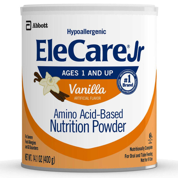 Pediatric Oral Supplement EleCare Jr Vanilla 14.1 oz. Can Powder 56585 Case/6 56585 ABBOTT NUTRITION 772261_CS