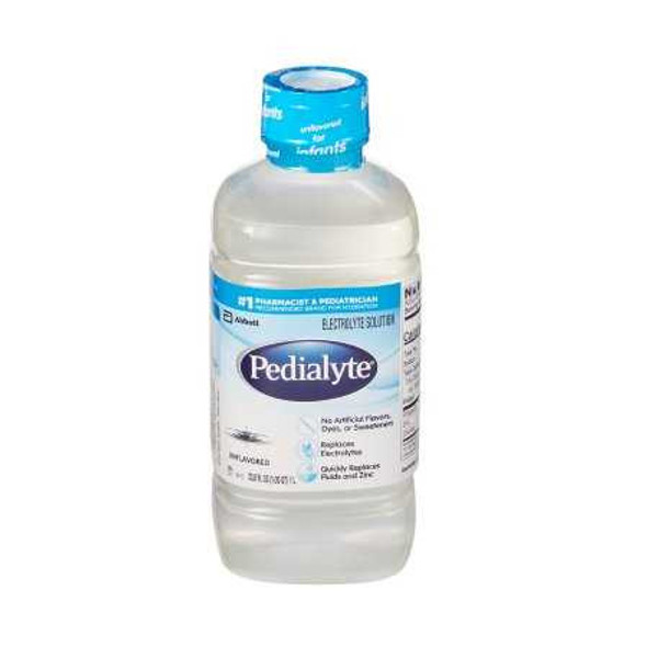 Pediatric Oral Supplement Pedialyte Unflavored 1000 mL Bottle Ready to Use 00336 Case/8 ABBOTT NUTRITION 200307_CS