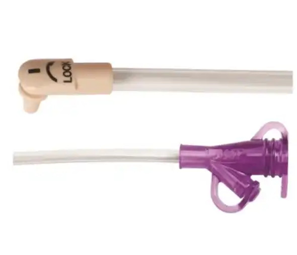 Right Angle Connector with Y-Port Adapter Mini ONE® 12 Inch, Purple 8-1255 Box of 10 8-1255 Mini ONE® 730857_BX