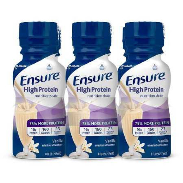 Oral Supplement Ensure Active High Protein for Muscle Health Vanilla 8 oz. Bottle Ready to Use 64117 CT/6 64117 ABBOTT NUTRITION 995521_CT
