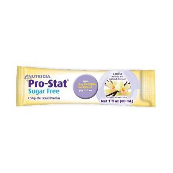 Protein Supplement Pro-Stat Sugar-Free Vanilla 1 oz. Individual Packet Ready to Use 40464-U Case/96 40464-U MEDICAL NUTRITION INC. 625276_CS