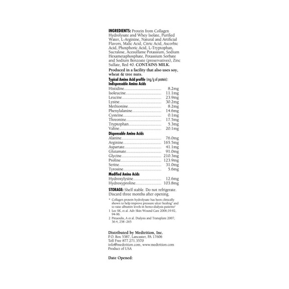 Protein Supplement ProSource ZAC Berry Punch 32 oz. Bottle Ready to Use 11555 Case/4 11555 NATIONAL NUTRITION 706924_CS