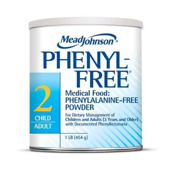 PKU Oral Supplement Phenyl-Free 2 Vanilla 1 lb. Can Powder 891301 Case/6 MEAD JOHNSON 773618_CS