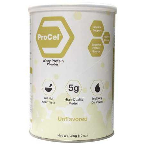 Whey Protein Supplement ProCel Unflavored 10 oz. Can Powder GH80 Case/6 GH80 GLOBAL HEALTH PRODUCTS INC 671489_CS