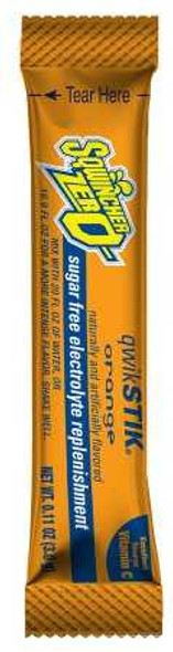 Electrolyte Replenishment Drink Mix Sqwincher Quik Stik Zero Orange Flavor 11 oz. X354-M2600 Pack/50 X354-M2600 PRECISION FOODS INC 1057737_PK