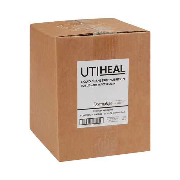 Oral Supplement UTIHeal™ Cranberry Flavor Liquid 30 oz. Bottle PRO6000 Pack of 1 PRO6000 UTIHeal™ 956942_EA