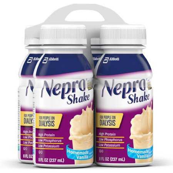 Oral Supplement Nepro with Carb Steady Homemade Vanilla 8 oz. Bottle Ready to Use 63176 Case/4 63176 ABBOTT NUTRITION 897380_CS