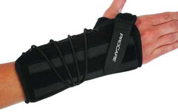 Wrist Support Quick-Fit Wrist II Removable Palmar Stay Nylon / Foam Left Hand Black One Size Fits Most 79-87570 Each/1 79-87570 DJ ORTHOPEDICS LLC 713981_EA