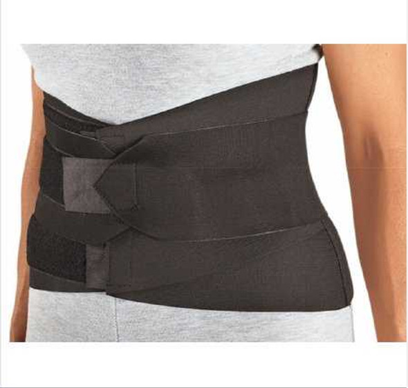 Back Support ProCare® X-Large Hook and Loop Closure 45 to 53 Inch Waist or Hip Circumference 9 Inch Height Adult 79-82508 Pack of 1 79-82508 ProCare® 302542_EA