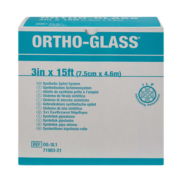 Splint Roll Ortho-Glass 3 Inch X 15 Foot Fiberglass White OG-3L2 RL/1 OG-3L2 BEIERSDORF/JOBST, INC 282600_EA