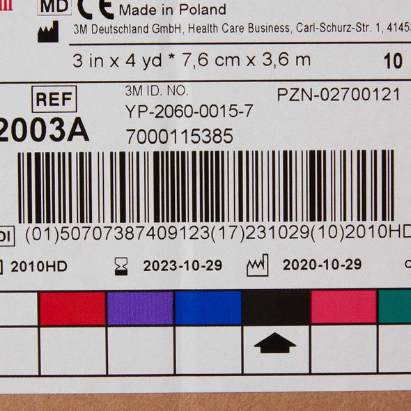 Cast Tape 3M Scotchcast Plus 3 Inch X 12 Foot Fiberglass Black 82003A RL/1 82003A 3M 201253_EA