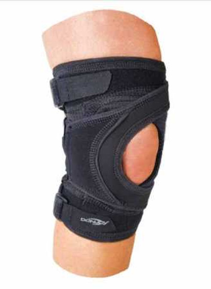 Knee Brace Tru-Pull Lite Large Strap Closure 21 to 23-1/2 Inch Circumference Left Knee 11-0261-4 Each/1 11-0261-4 DJ ORTHOPEDICS LLC 634186_EA