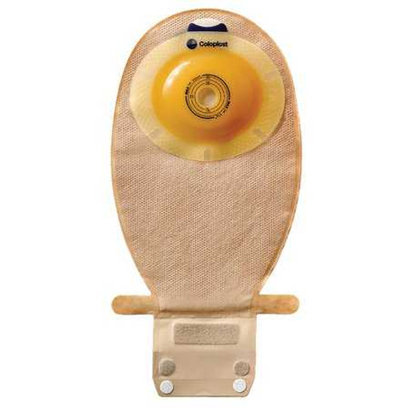 Filtered Ostomy Pouch SenSura EasiClose One-Piece System 11 1/2 Inch Length Maxi 5/8 to 1-3/4 Inch Stoma Opening Drainable Convex Light Trim To Fit 15606 Box/10 15606 COLOPLAST INCORPORATED 586178_BX