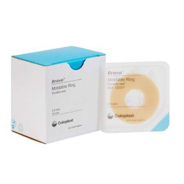 Ostomy Ring Brava 2 mm Thick Diameter 2 Inch Moldable 120307 Each/1 120307 COLOPLAST INCORPORATED 809844_EA