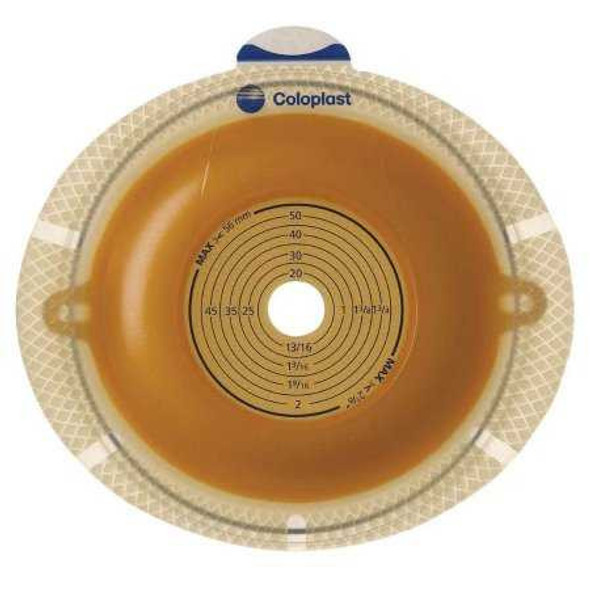 Ostomy Barrier SenSura Flex Xpro Trim to Fit Extended Wear Double Layer Adhesive 2-3/8 Inch Flange Blue Code 5/8-1-3/4 Inch Stoma 11035 Box/5 11035 COLOPLAST INCORPORATED 734896_BX