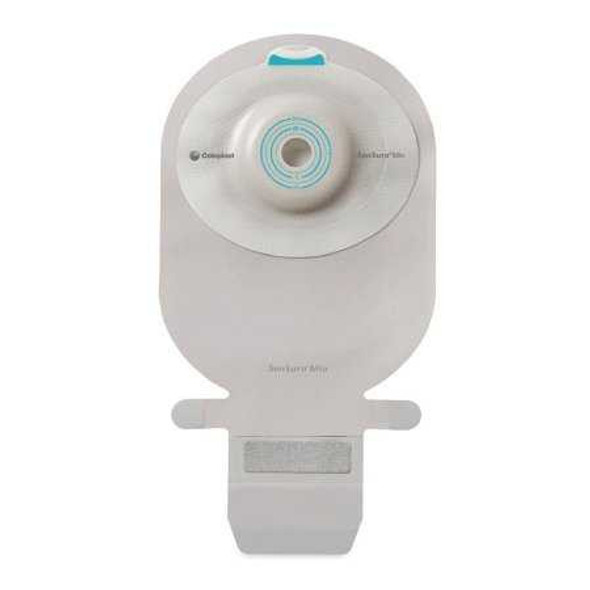 Filtered Ostomy Pouch SenSura Mio One-Piece System Maxi 1 Inch Stoma Drainable Flat Pre-Cut 10482 Box/10 10482 COLOPLAST INCORPORATED 884554_BX
