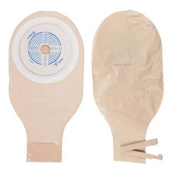Colostomy Pouch ActiveLife One-Piece System 12 Inch Length 3/4 to 2-1/2 Inch Stoma Drainable 400599 Box/10 400599 CONVA TEC 372846_BX