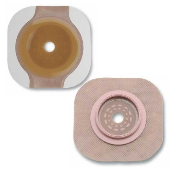 Colostomy Barrier New Image Flextend Cut-to-Fit Standard Wear Tape 2-1/4 Inch Flange Red Code Hydrocolloid Up to 1-3/4 Inch Stoma 14203 Box/5 14203 HOLLISTER, INC. 474631_BX